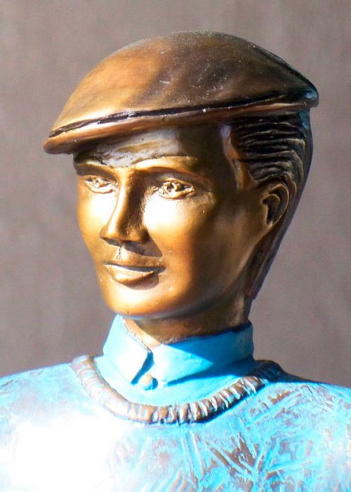 Bronze Male Golfer - Close Up | Margo Marlow