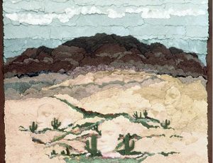 Cotton Rag Sea Scrapes - Mountains | Margo Marlow Art