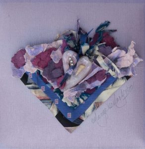 Nesting Series - Heart and Fan | Margo Marlow Art